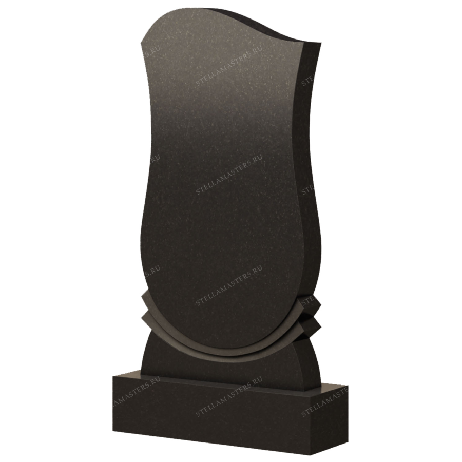 Вертикальный гранитный памятник В020 фото 1
