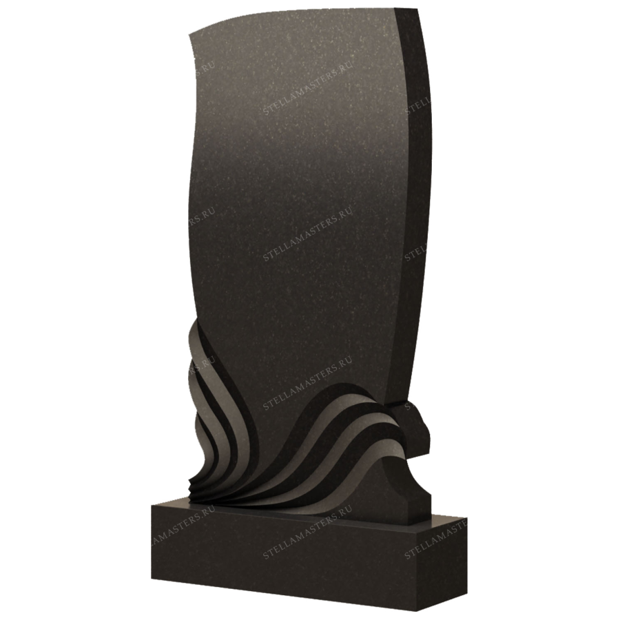 Вертикальный гранитный памятник В008 фото 1