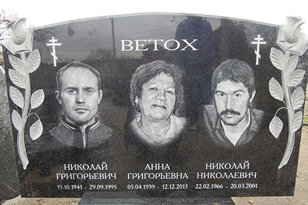 Гранитные памятники в Люберцах